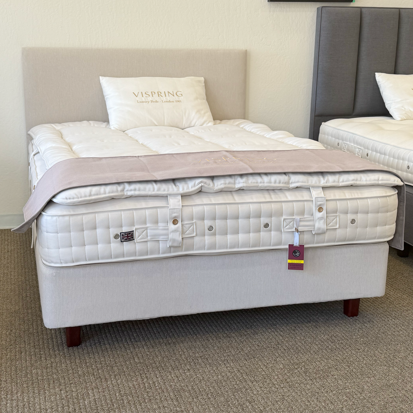 Showroom Refresh Clearance Sale - Vispring Queen Baronet Bed