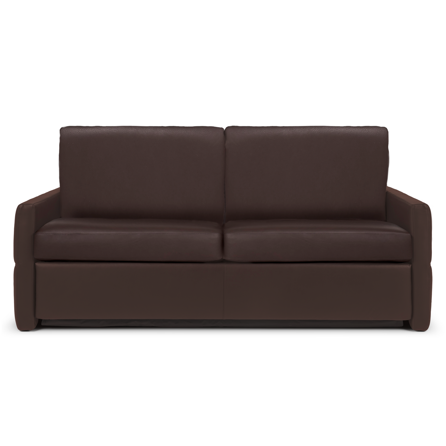 30% Off: Sofa Sleeper: Floor Model Clearance: Queen Bentley by American Leather in Ellis Chocolate Leather