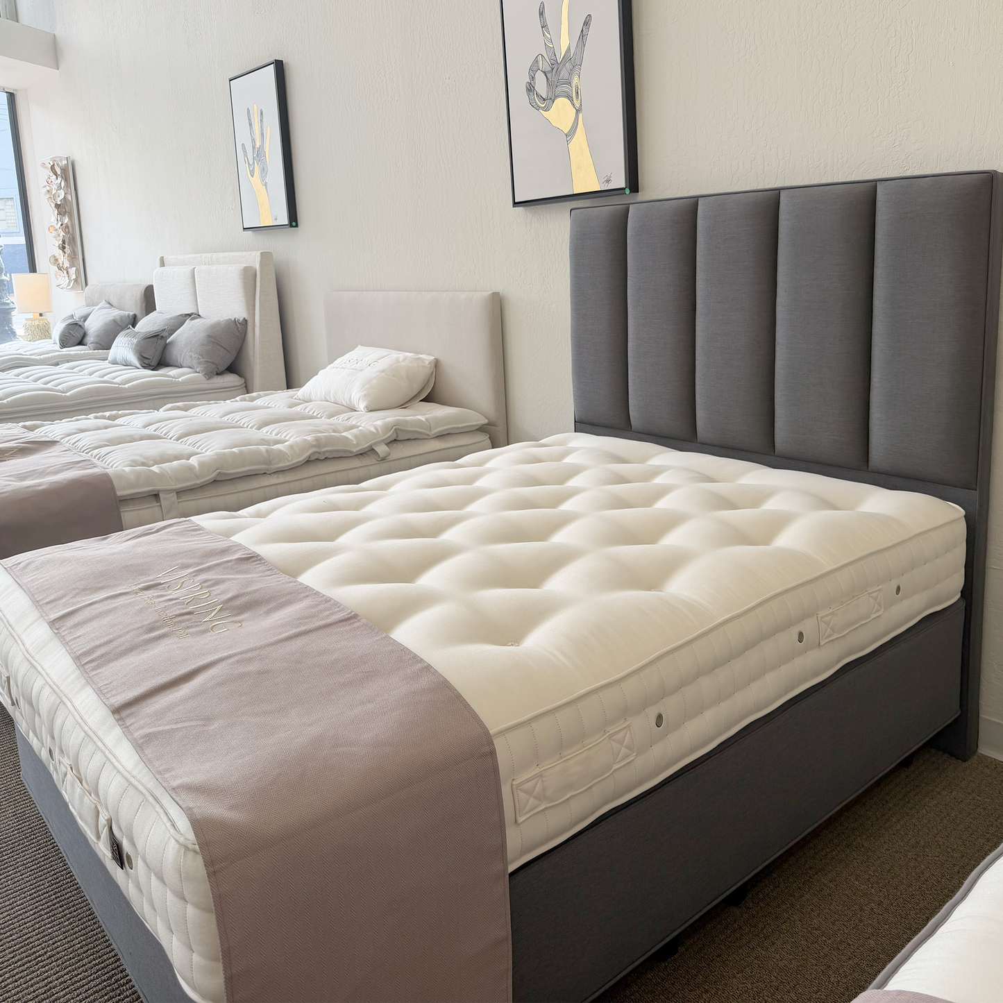 Showroom Refresh Clearance Sale - Vispring Queen Coronet Bed