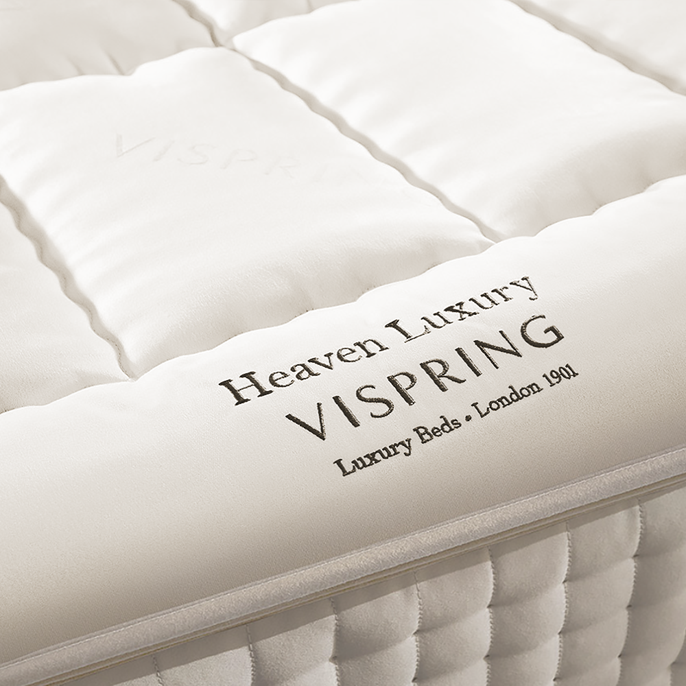 The Vispring Heaven Luxury Topper is all wool fill and adds a nice plush layer on top of the flatter sleeping surface of the mattress.  If you like a flatter surface, we recommend you go without a topper, but if you would like to add 2.8" of luxurious loft to your mattress, the Vispring Heaven Luxury Topper is a great way to go.