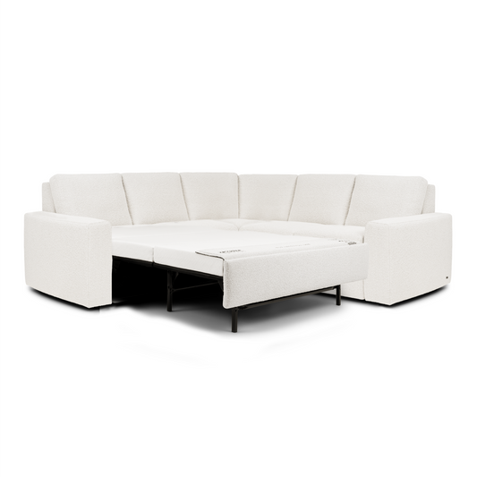 35% Off: Sofa Sleeper Sectional Floor Model Clearance: Olson by American Leather