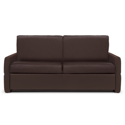 30% Off: Sofa Sleeper: Floor Model Clearance: Queen Bentley by American Leather in Ellis Chocolate Leather