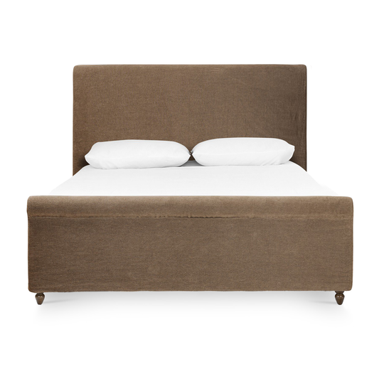 Dalia Bed - Coffee