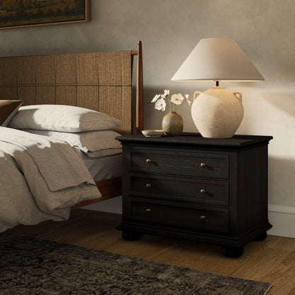 Geoffrey Nightstand Black