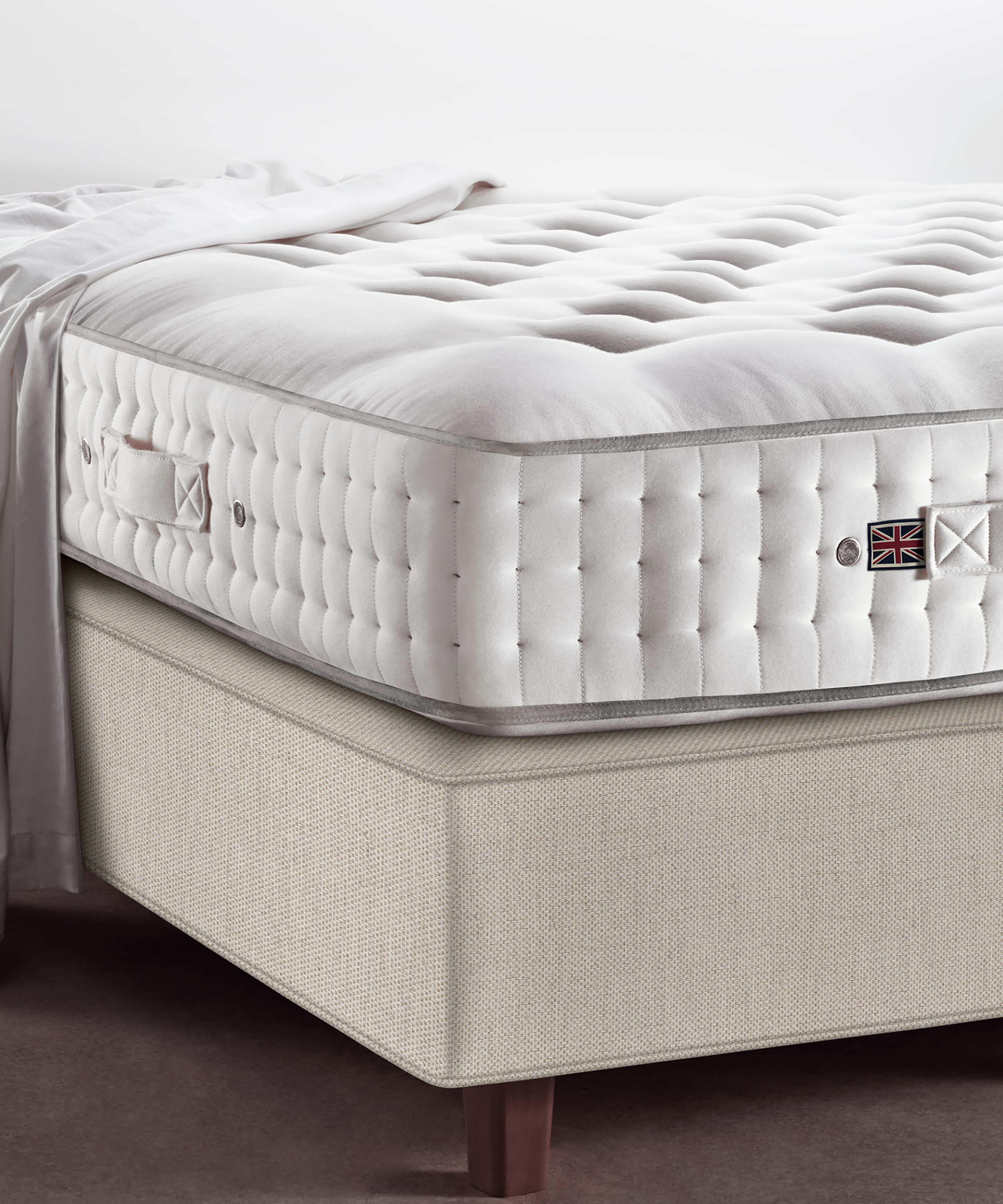 The Regal has 2,200 coils hand-nested into a single layer.  Combined with layers of British fleece wool, Shetland wool, and hand-teased horsehair, this mattress gives you an exceptional and healthful night's sleep.
