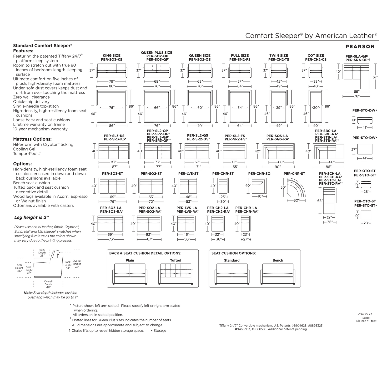 Pearson Bedroom & More