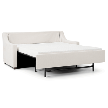 20% Off: Sofa Sleeper: Floor Model Clearance: Queen-Plus Perry by American Leather