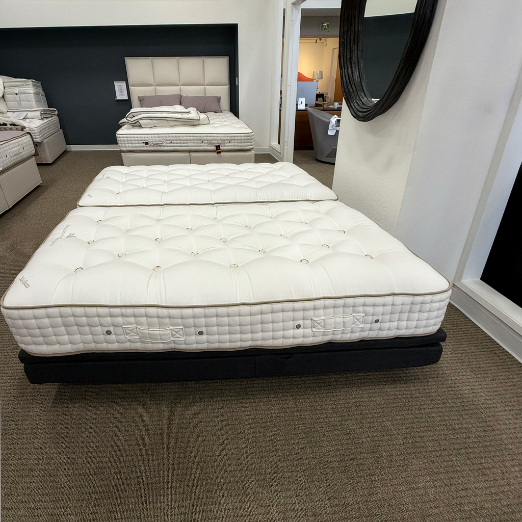 Showroom Refresh Clearance Sale - Vispring Signatory Split King on Adjustable Base