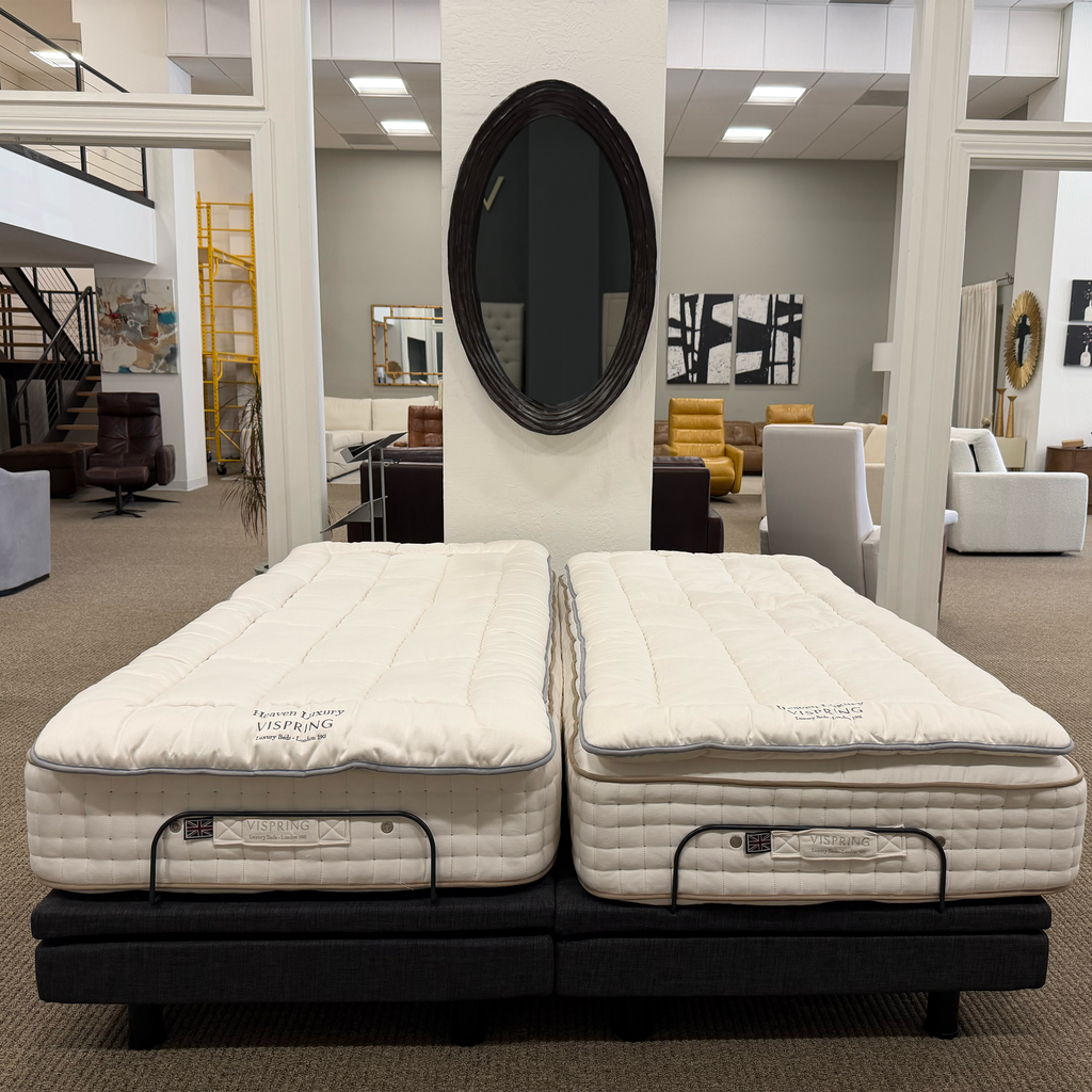 Showroom Refresh Clearance Sale - Vispring Signatory Split King on Adjustable Base