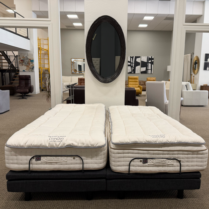 Showroom Refresh Clearance Sale - Vispring Signatory Split King on Adjustable Base