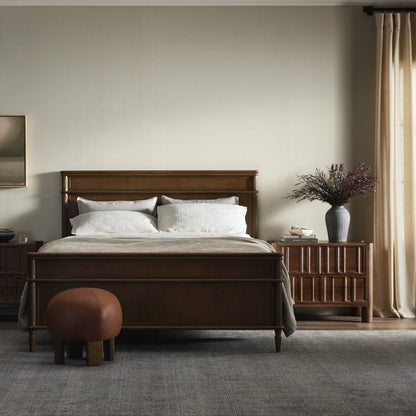 Toulouse Bed - Toasted Oak