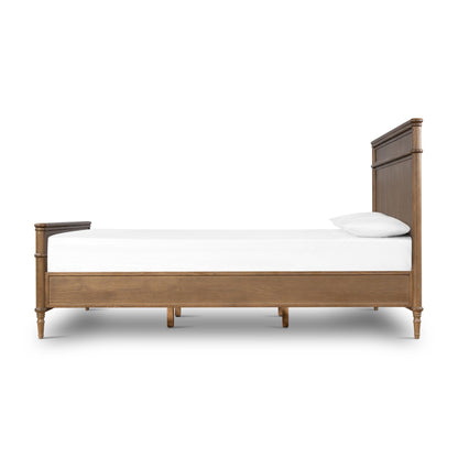 Toulouse Bed - Toasted Oak