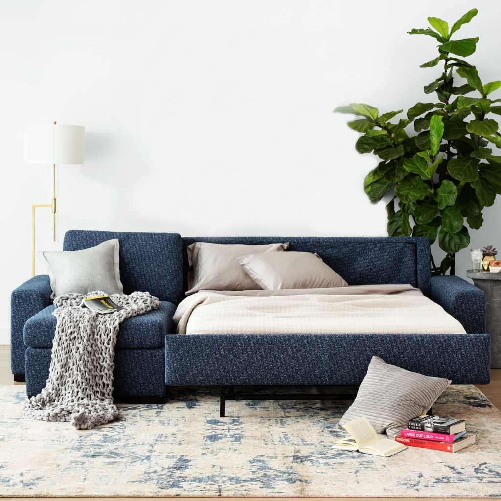 35% Off: Sofa Sleeper Sectional Floor Model Clearance: Olson by American Leather