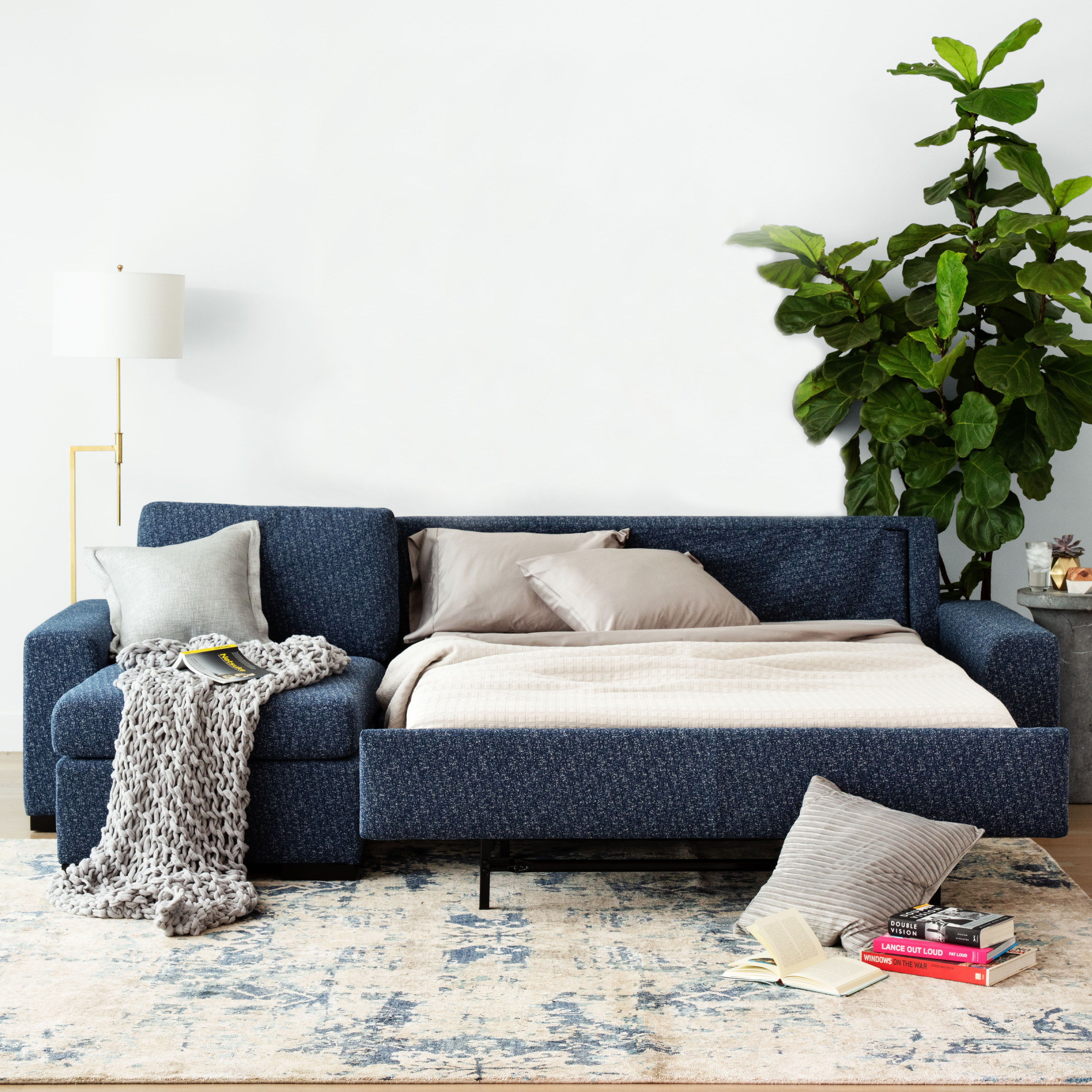 35% Off: Sofa Sleeper Sectional Floor Model Clearance: Olson by American Leather